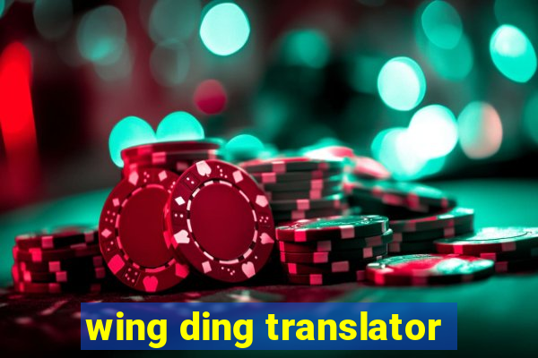 wing ding translator